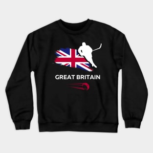 Great Britain Ice Hockey Crewneck Sweatshirt